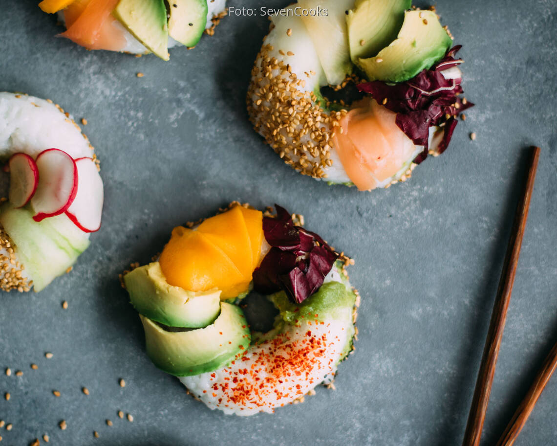Fertiges Rezept: Sushi Donut_3