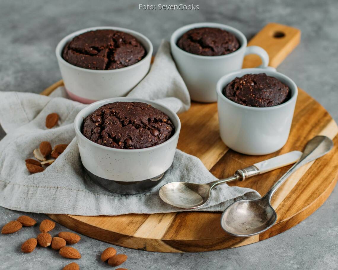 Veganes Rezept: Tassenkuchen aus dem Ofen 1