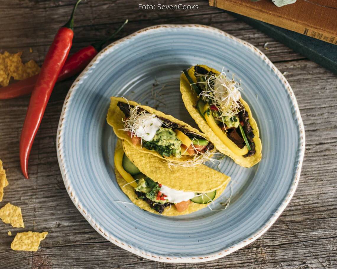Veganes Rezept: Tex-Mex-Tacos 1
