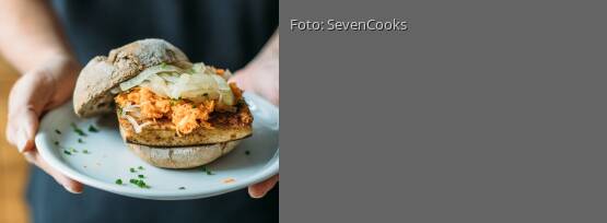 Rezeptbild für "Tofu-Karotten-Semmel"