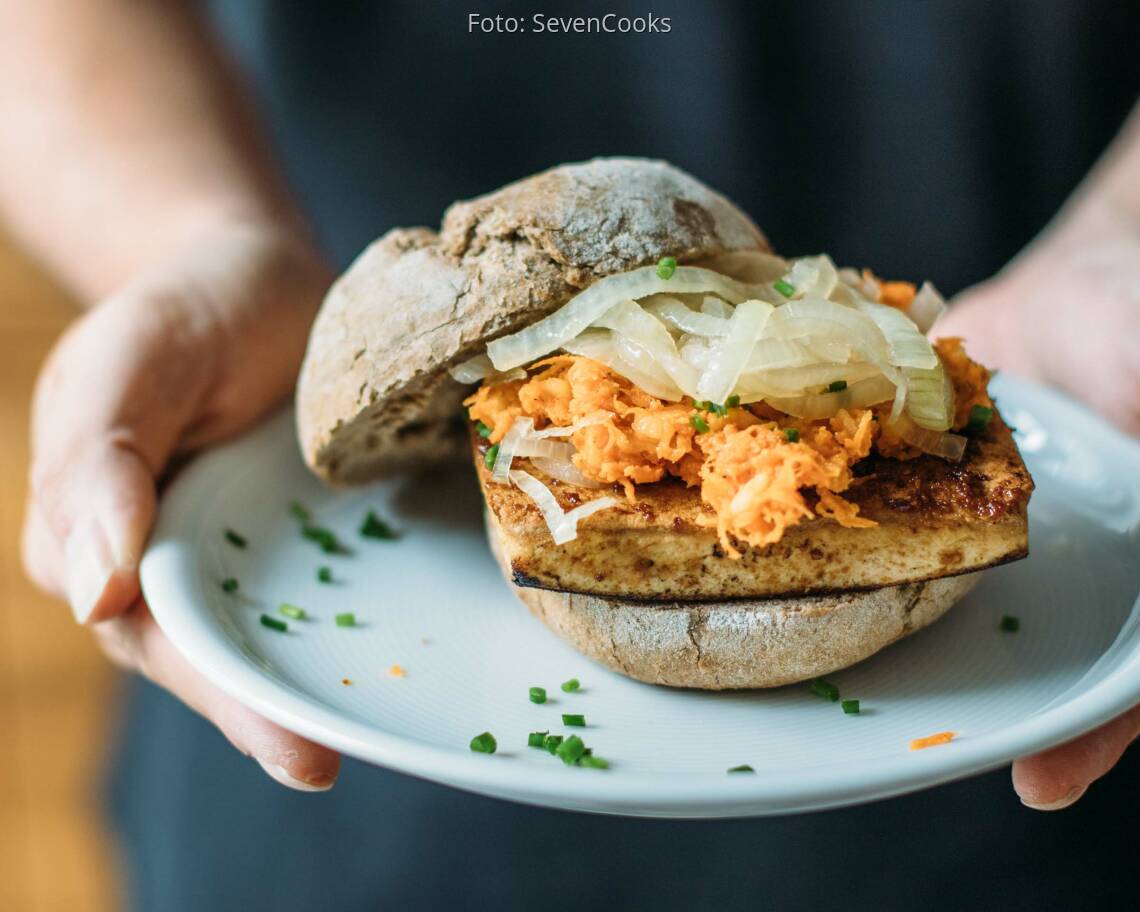 Veganes Rezept: Tofu-Karotten-Semmel_1