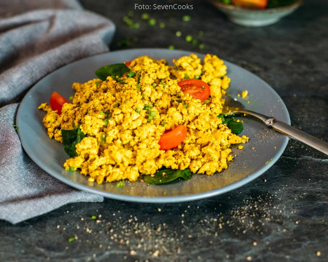 Veganes Rezept: Tofu-Rührei 1