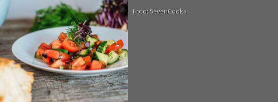 Rezeptbild für "Tomaten-Gurken-Salat"