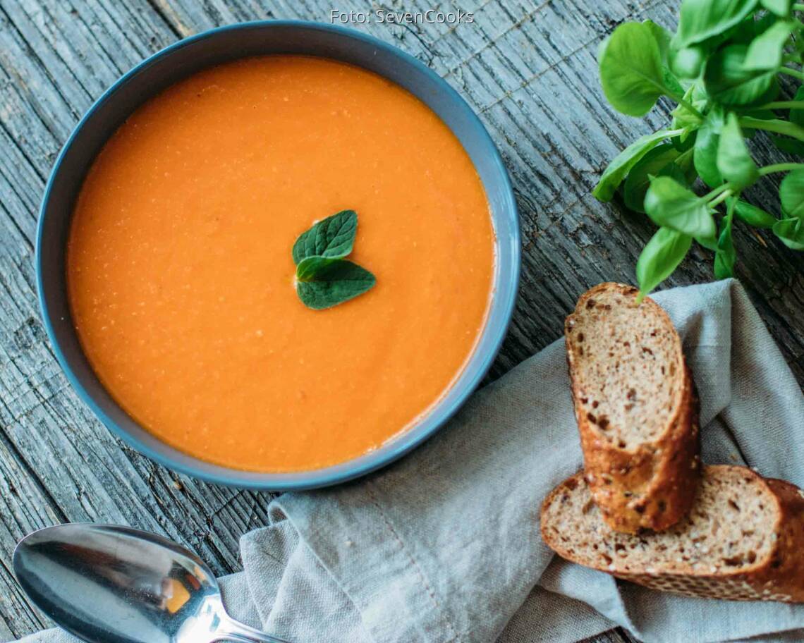 Veganes Rezept: Tomatensuppe_1