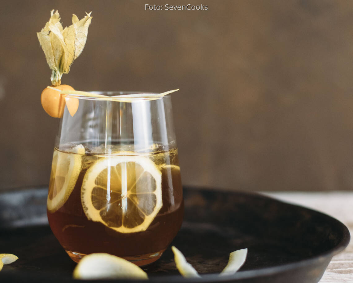 Veganes Rezept: Vanilla-Coffee Gin Tonic 1