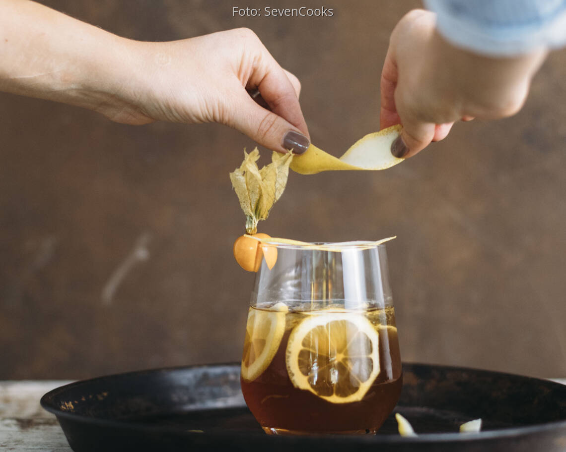 Veganes Rezept: Vanilla-Coffee Gin Tonic 2