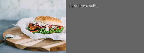 Rezeptbild für "Vegan Pulled Pork Burger"