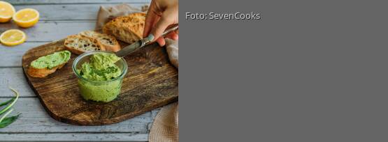 Rezeptbild für "Vegane Bärlauch-Butter"