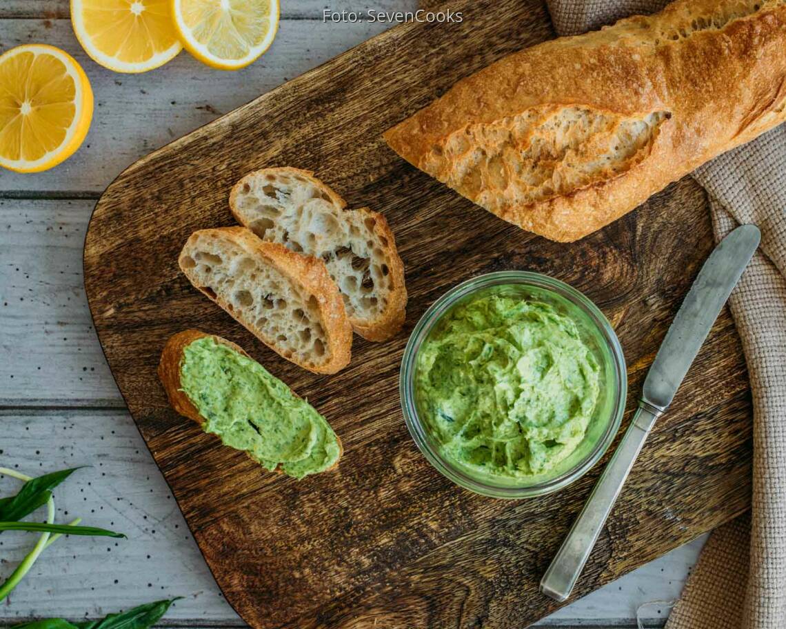 Veganes Rezept: Vegane Bärlauch-Butter 3
