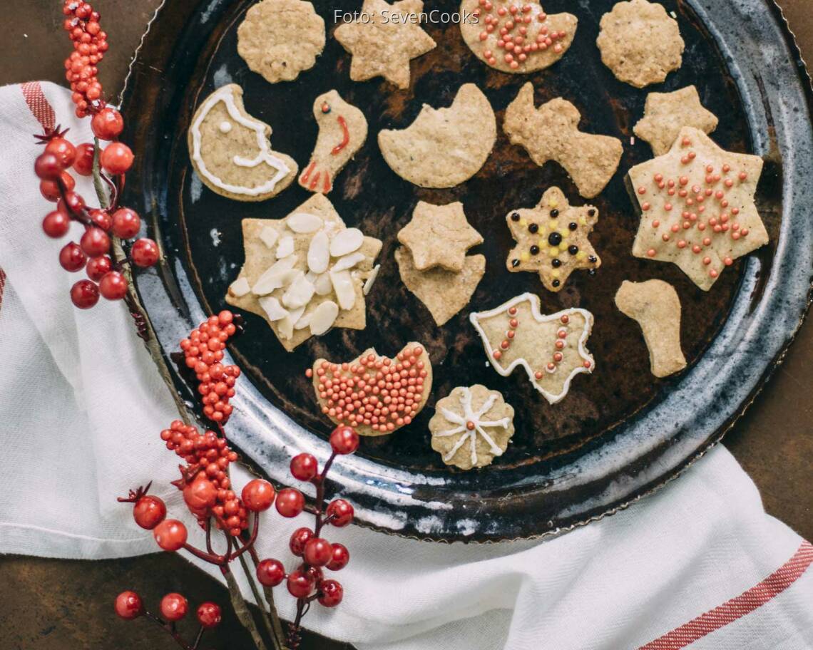 Veganes Rezept: Vegane Butterplätzchen 1