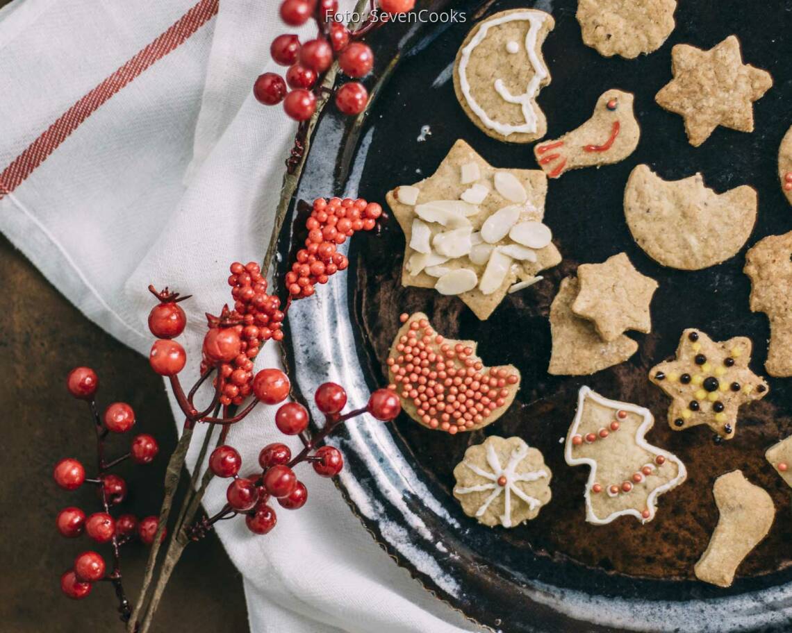 Veganes Rezept: Vegane Butterplätzchen 3