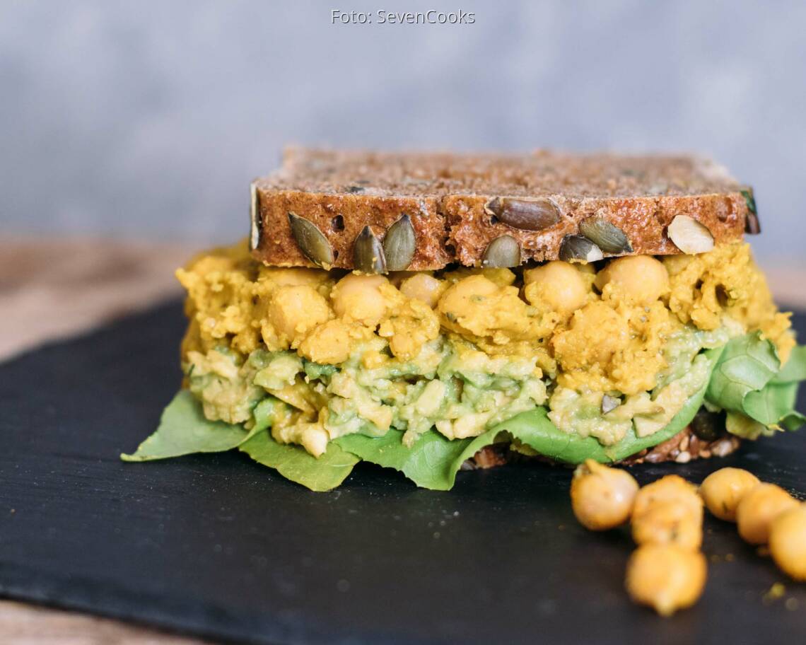 Veganes Rezept: Vegane Chikpea Cream Sandwiches