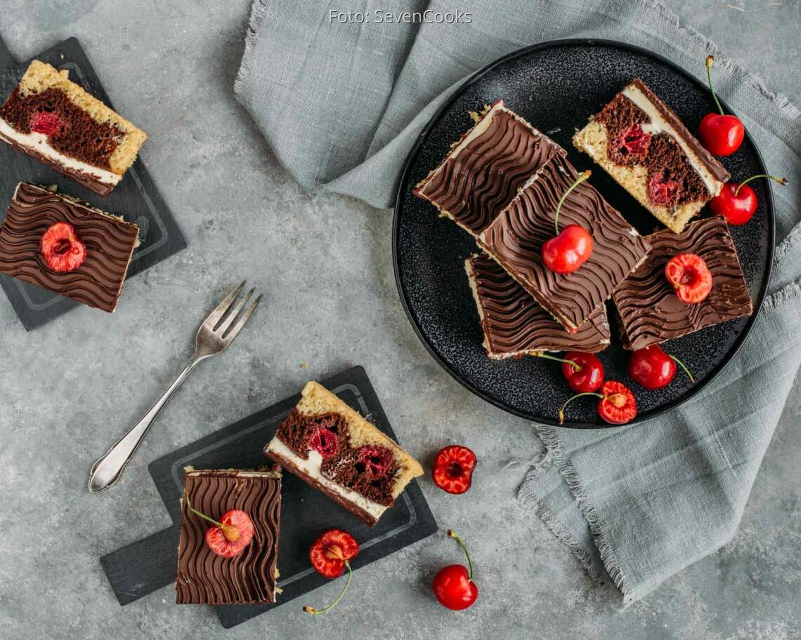 Veganes Rezept: Vegane Donauwelle 3