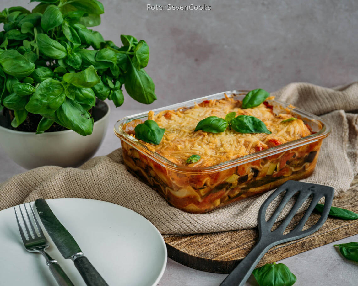 Veganes Rezept: Vegane Gemüselasagne 1