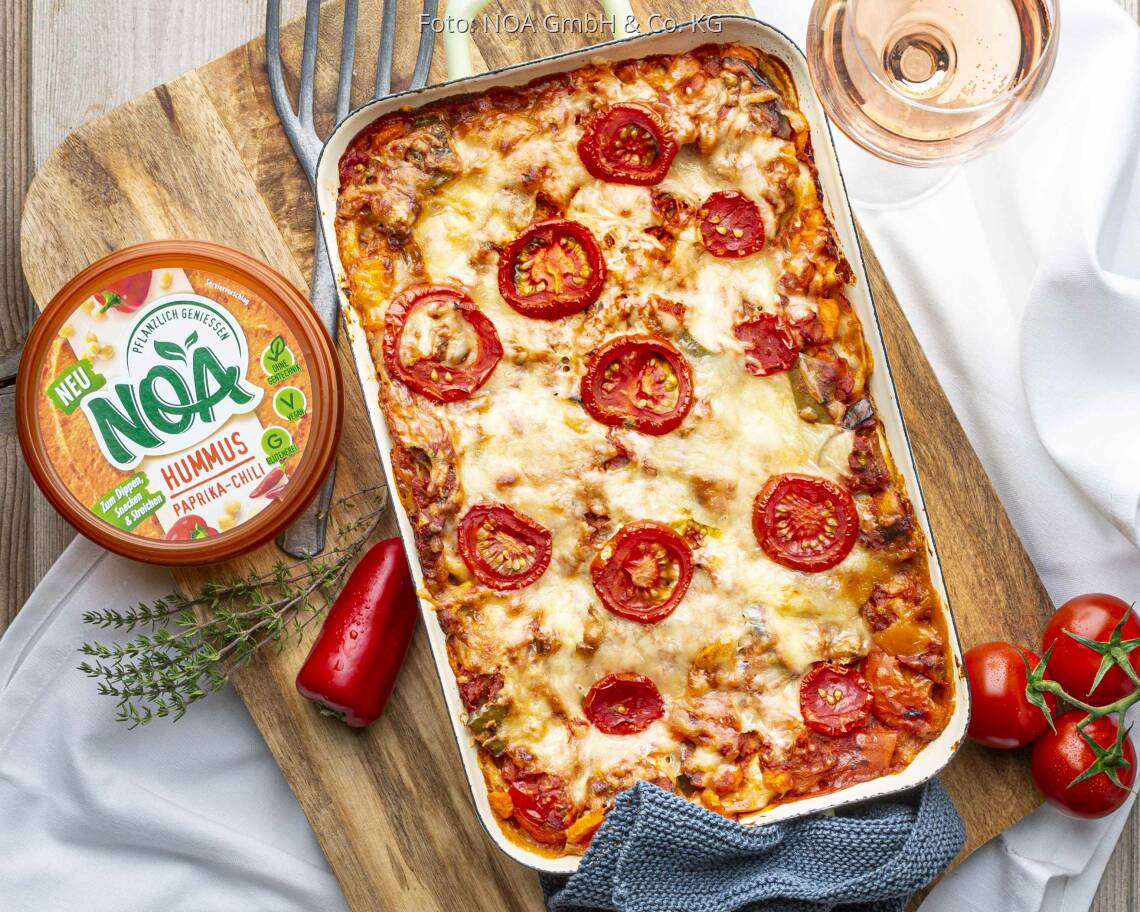Veganes Rezept: Vegane Gemüselasagne von NOA