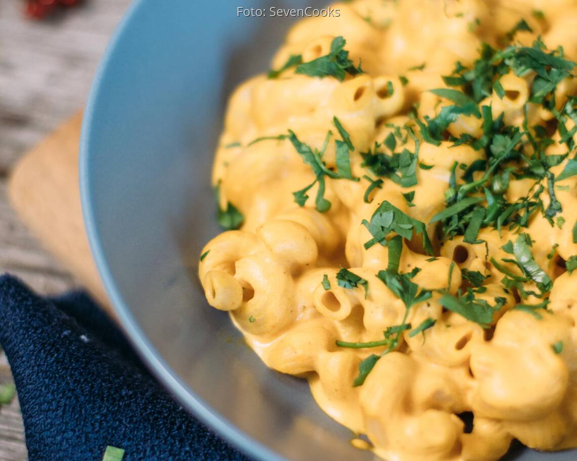 Veganes Rezept: Vegane Kürbis Mac'n'Cheese 3
