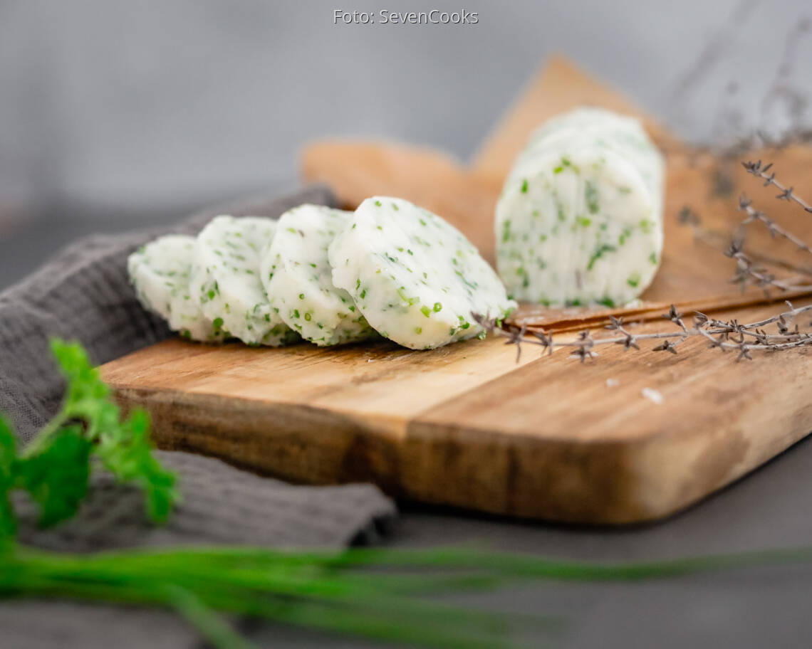 Veganes Rezept: vegane Kräuterbutter 3