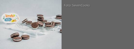 Rezeptbild für "Vegane Oreo Kekse"