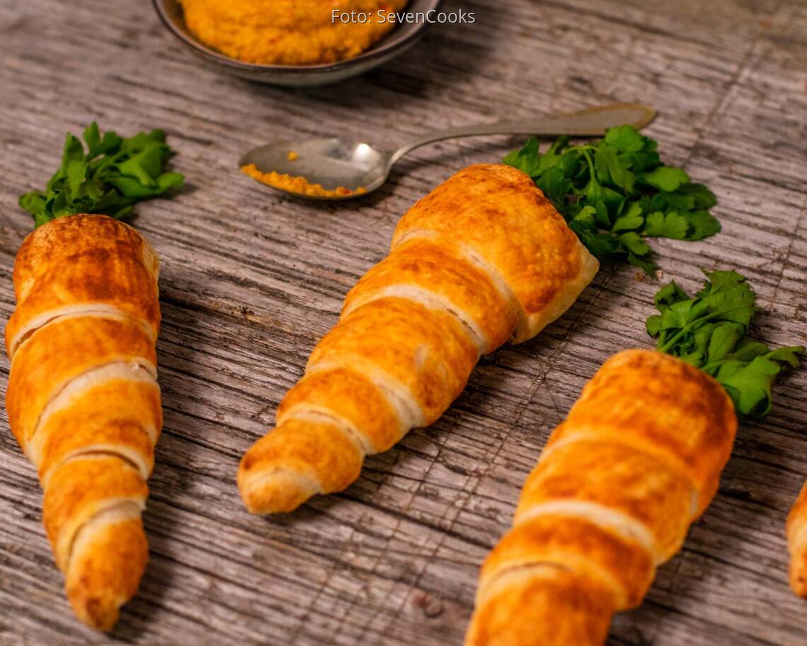 Veganes Rezept: Vegane Oster-Snack-Karotten 3