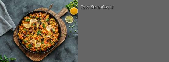 Rezeptbild für "Vegane Paella"