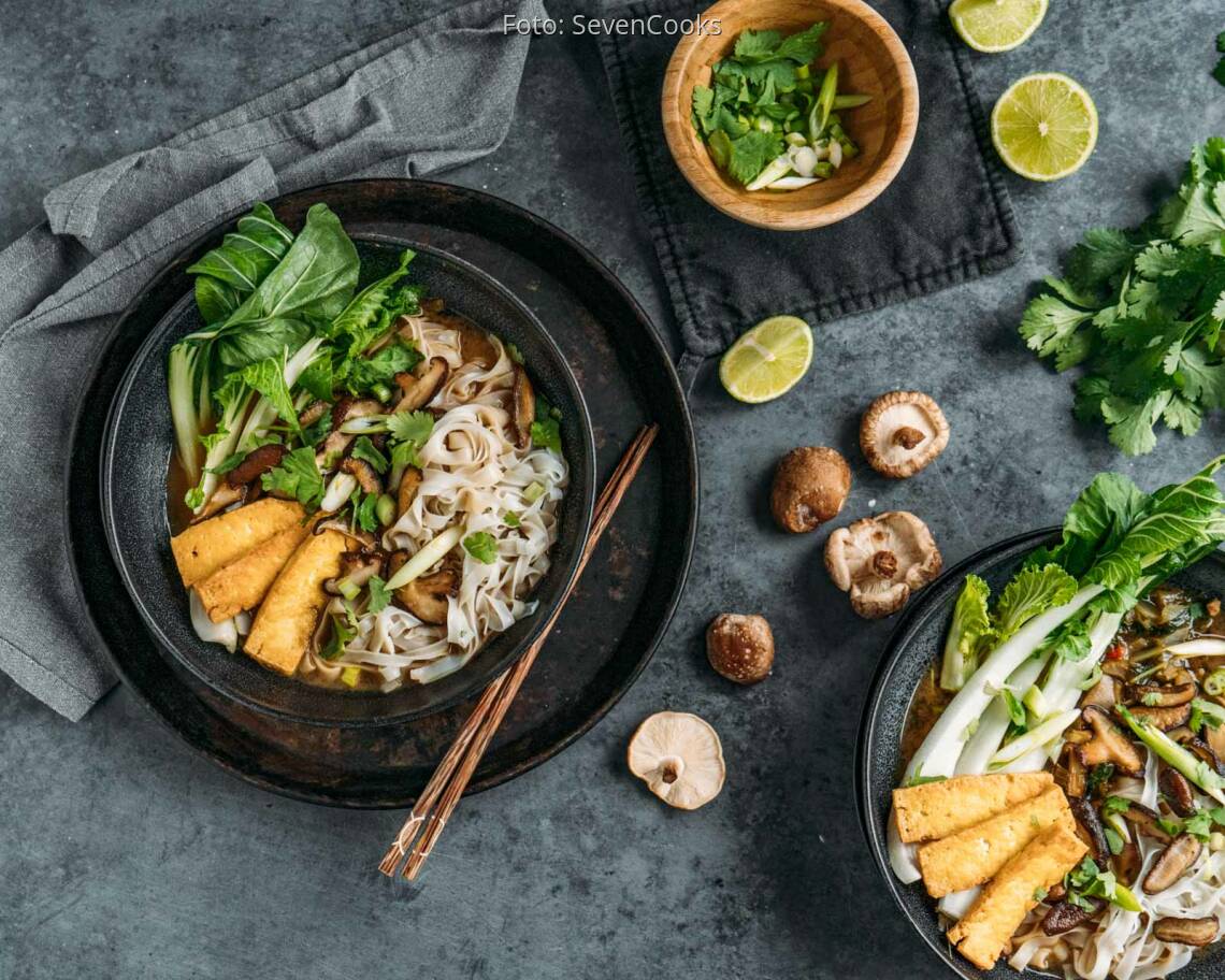 Veganes Rezept: Vegane Pho Suppe 3