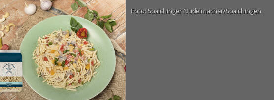 Rezeptbild für "Vegane Spätzle-Pfanne"