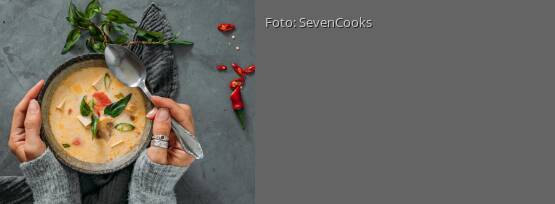 Rezeptbild für "Vegane Tom-Kha-Suppe"