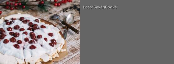 Rezeptbild für "Vegane Weihnachts-Pavlova"
