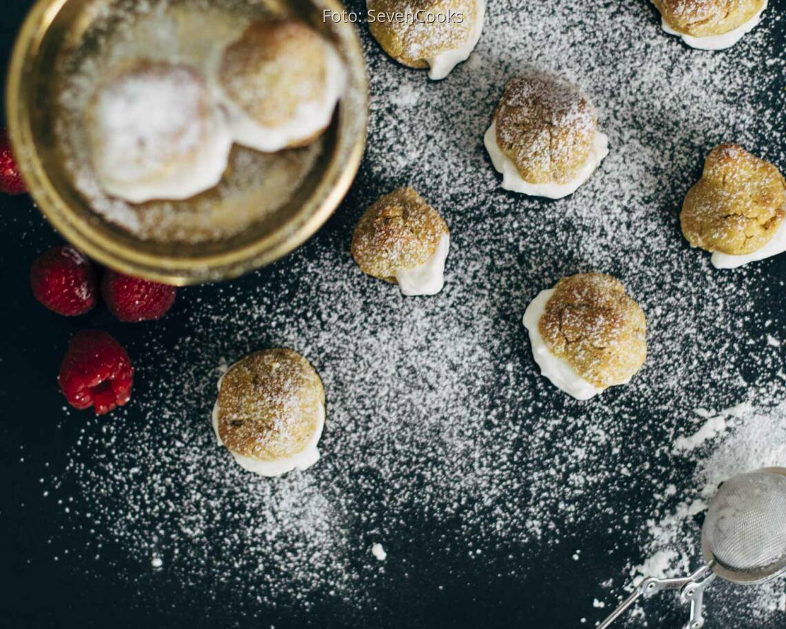 Veganes Rezept: Vegane Windbeutel 2