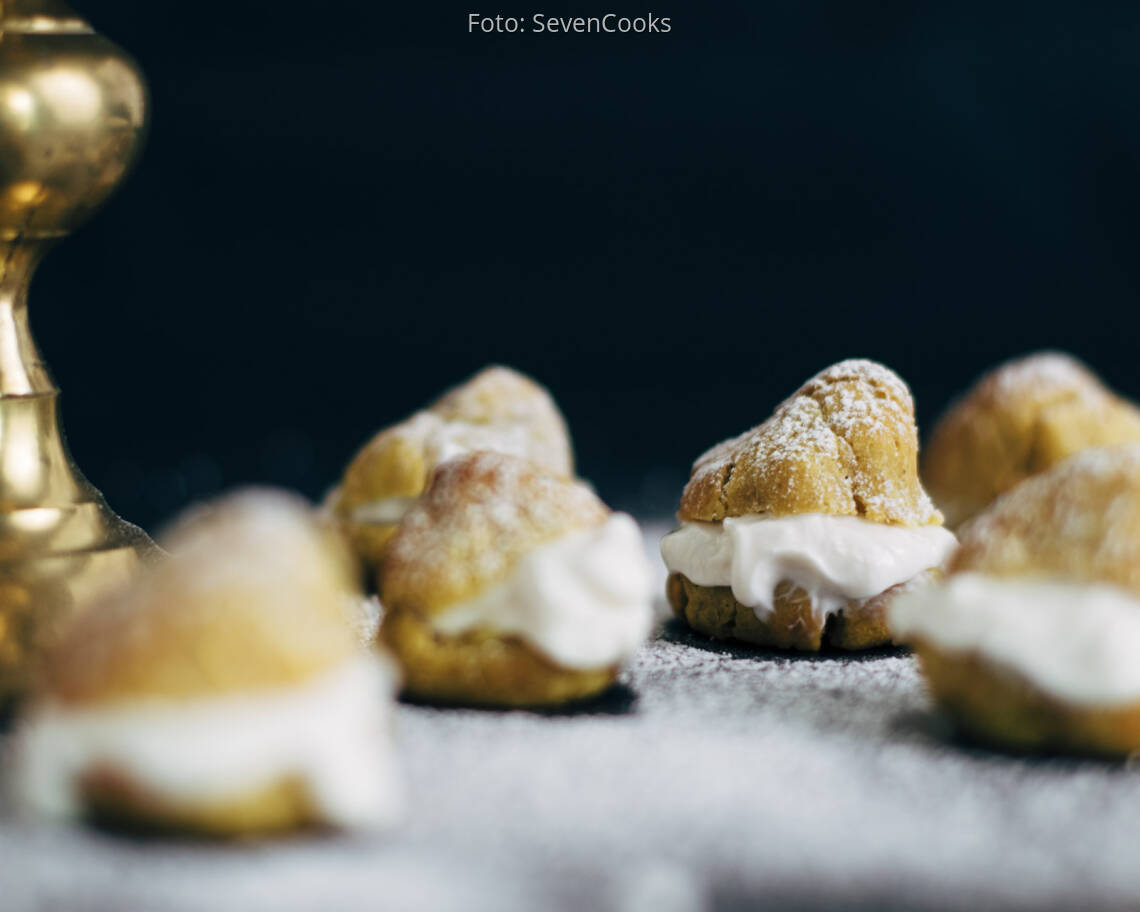 Veganes Rezept: Vegane Windbeutel 3