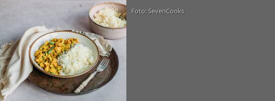 Rezeptbild für "Vegane Zucchini Pfanne mit Hackfleisch"