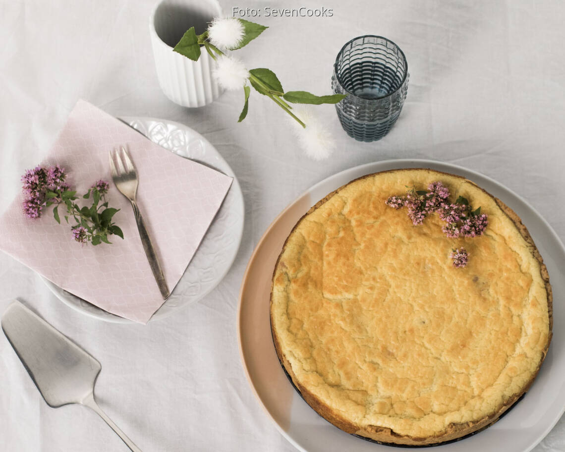 Veganes Rezept: Veganer Blueberry-Cheesecake