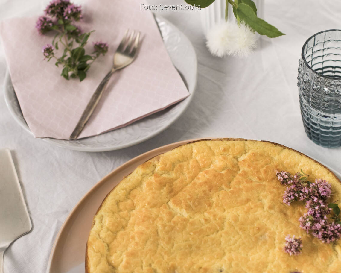 Veganes Rezept: Veganer Blueberry-Cheesecake