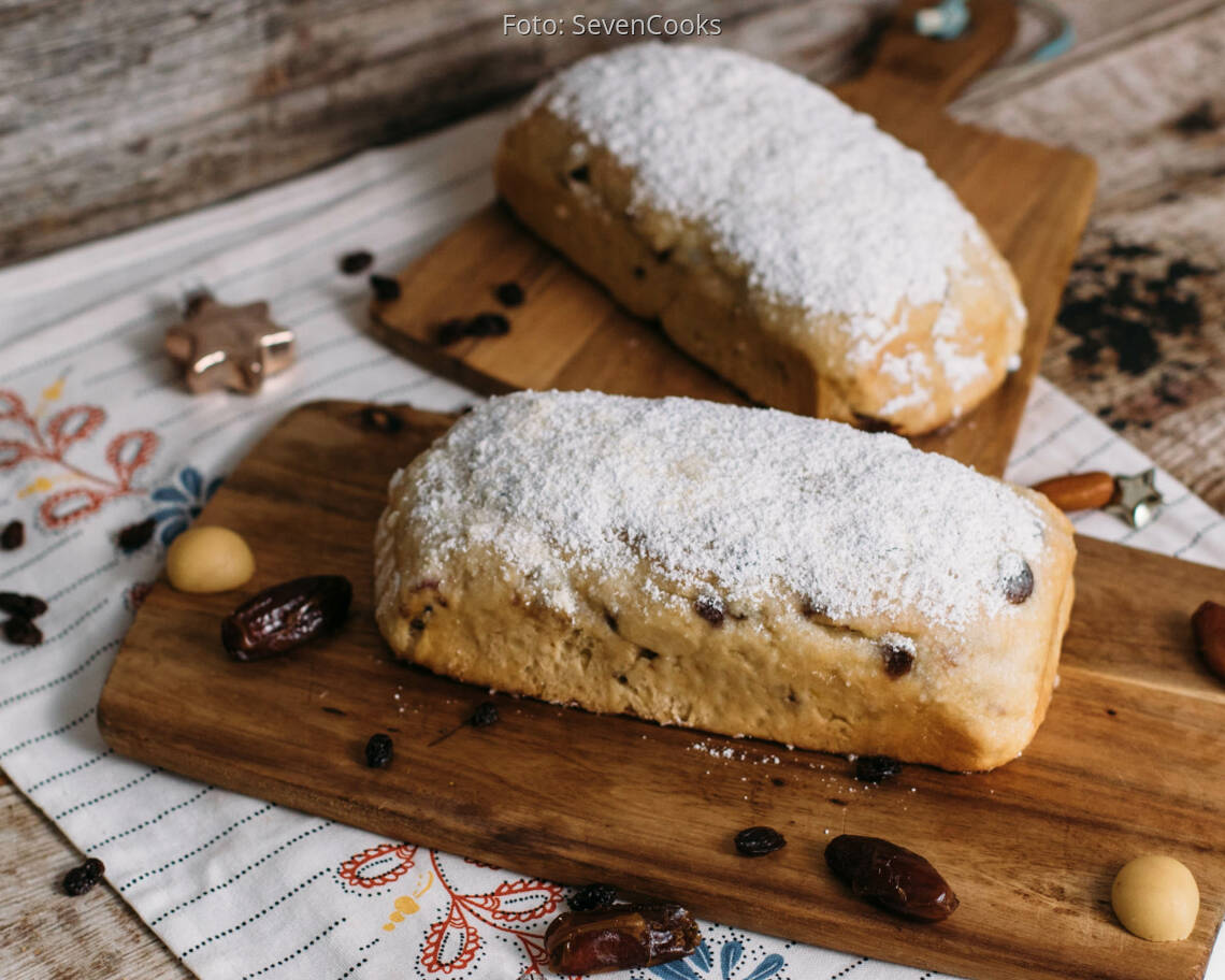 Veganes Rezept: veganer Christstollen 2