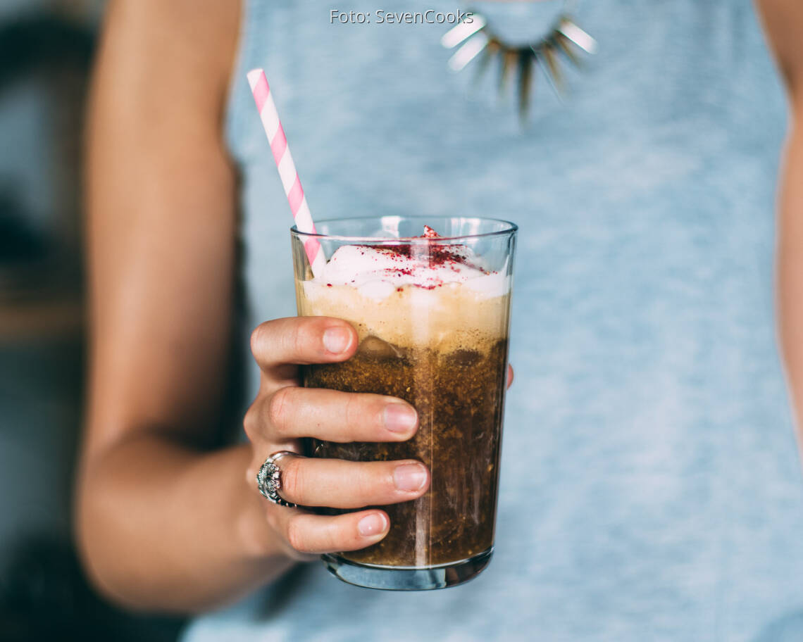 Veganes Rezept: Veganer Eiskaffee