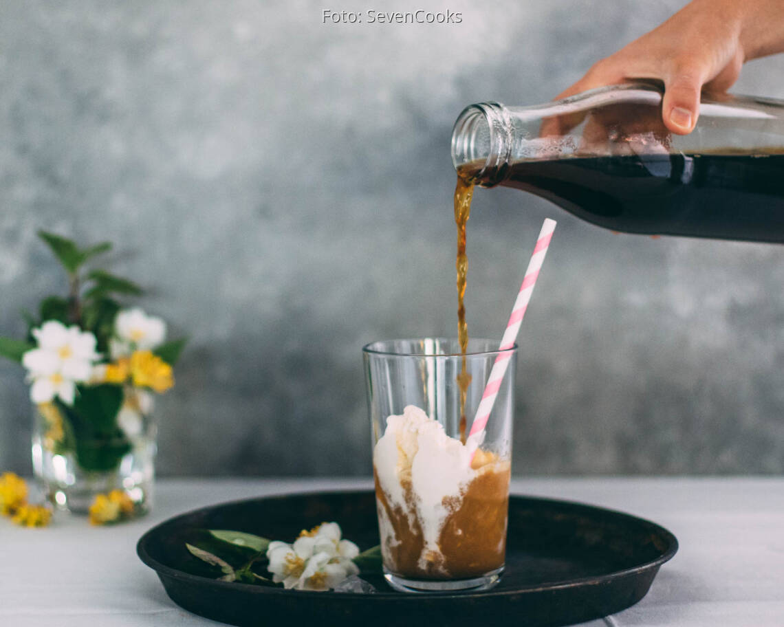 Veganes Rezept: Veganer Eiskaffee
