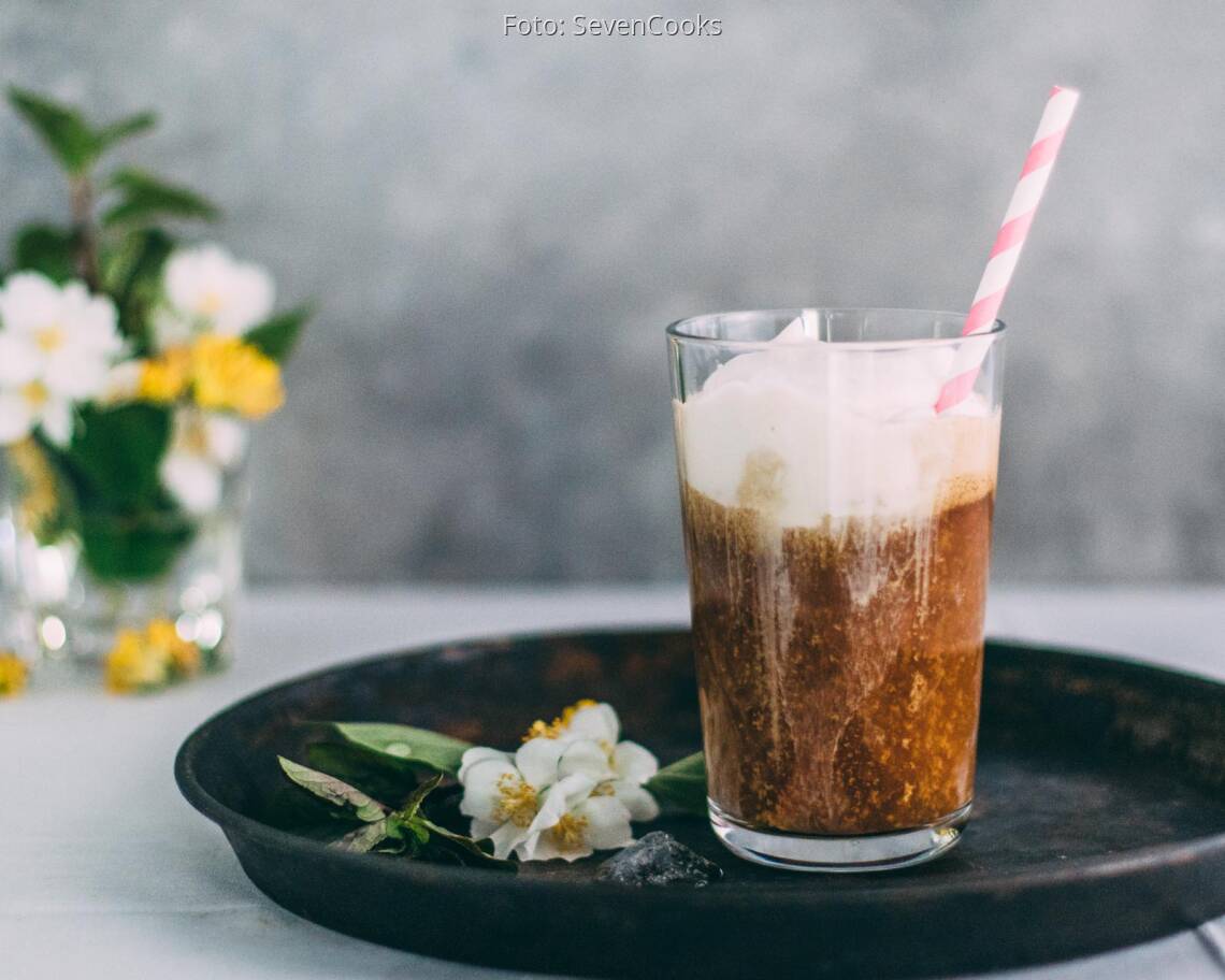 Veganes Rezept: Veganer Eiskaffee
