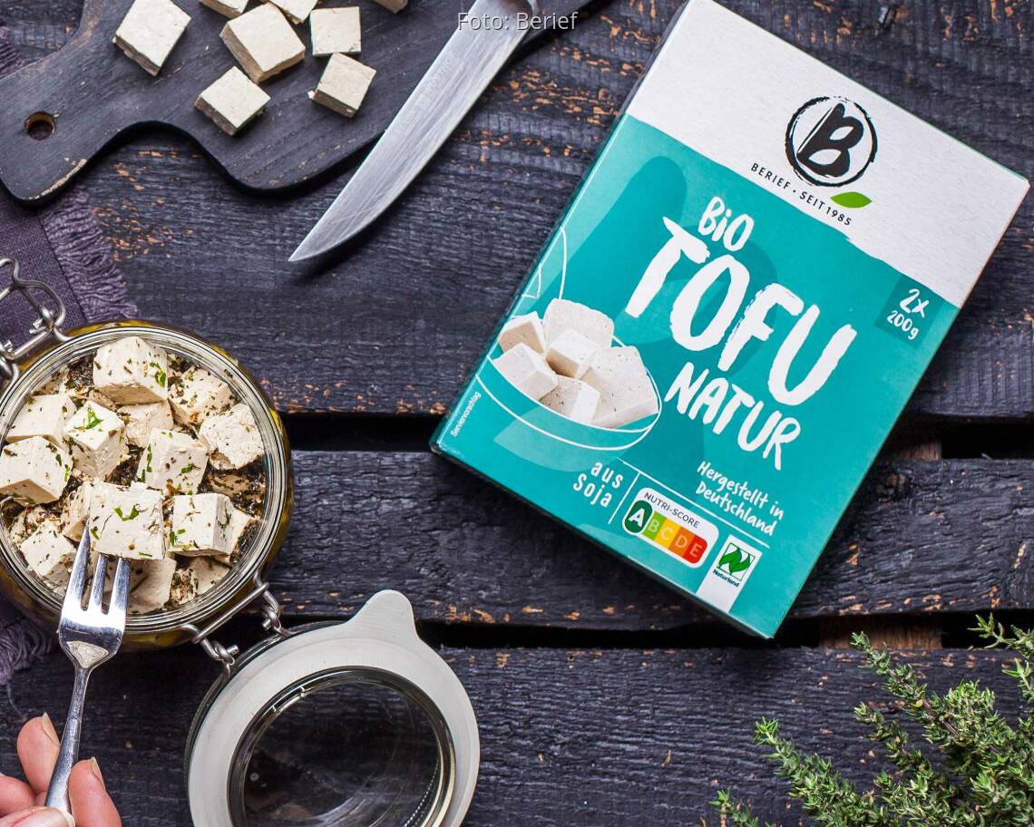 Veganes Rezept: Veganer Feta aus Tofu von Berief