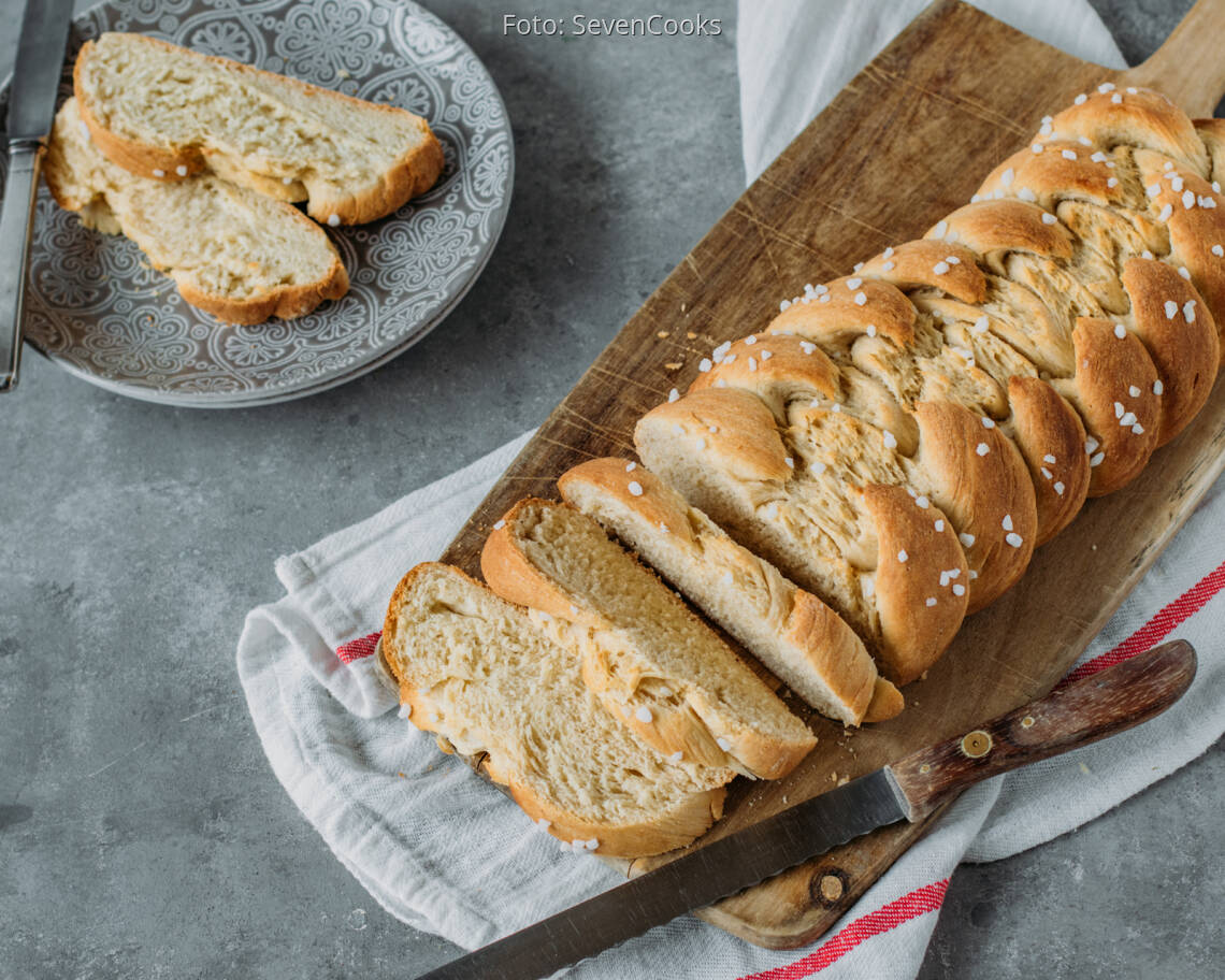 Veganes Rezept: Veganer Hefezopf 2