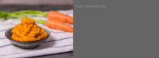 Rezeptbild für "Karotten-Kichererbsen-Dip"