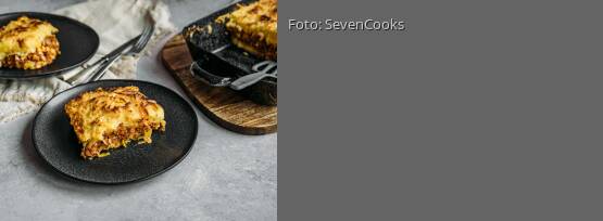 Rezeptbild für "Veganer Kartoffel-Hack-Auflauf"