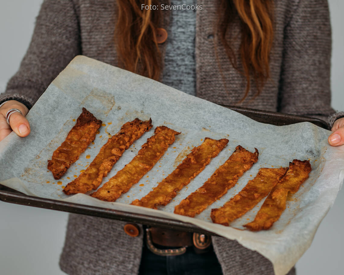 Veganes Rezept: Veganer Speck 2