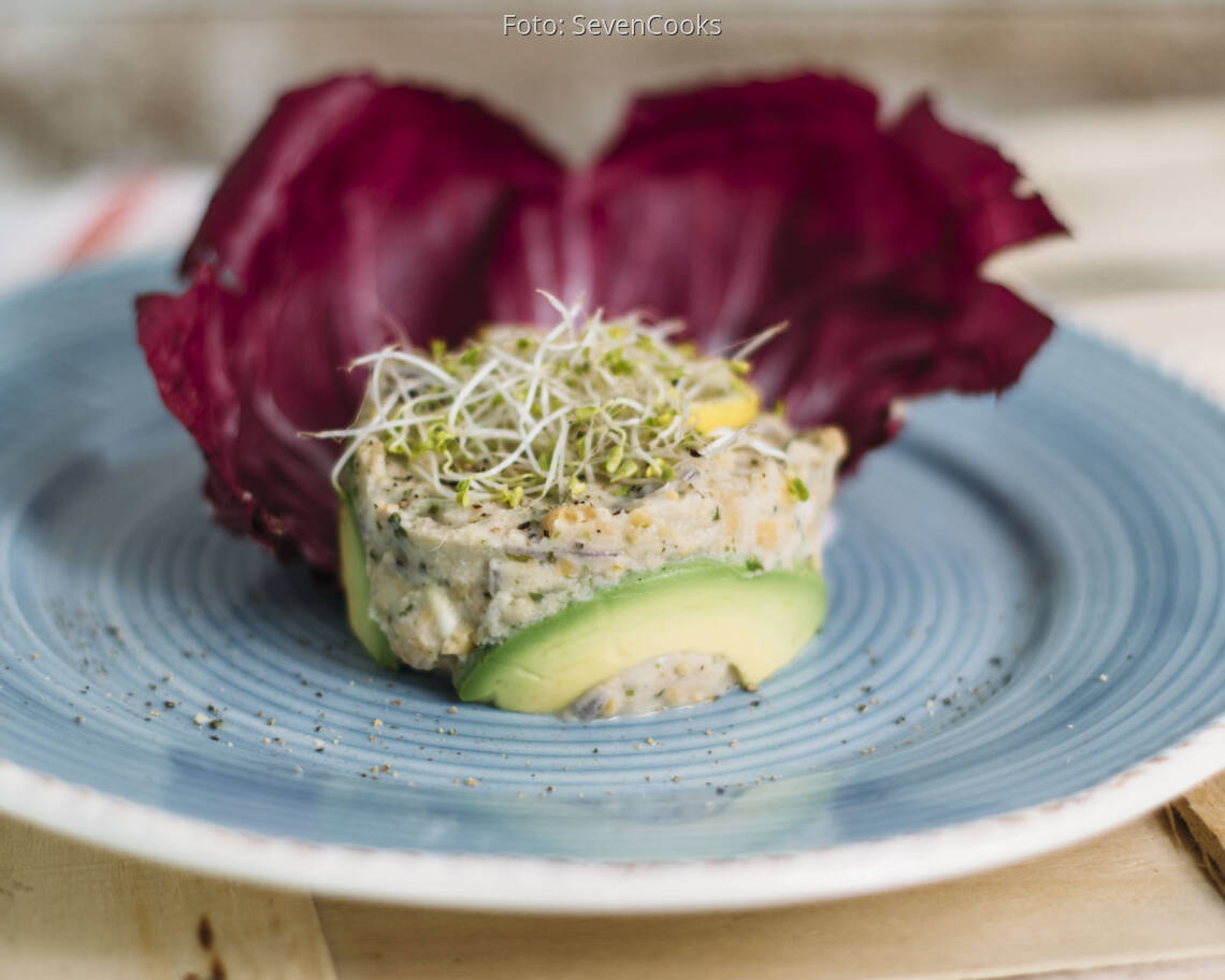 Veganes Rezept: Veganer Thunfischsalat 3