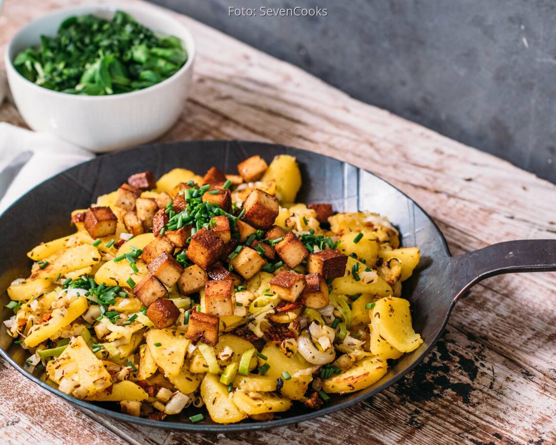 Veganes Rezept: Veganes Gröstl 1
