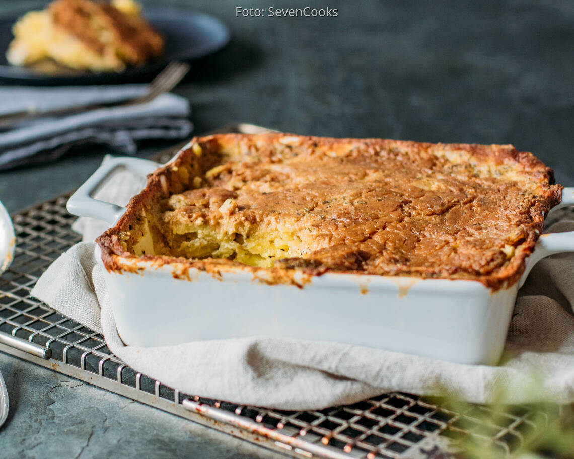 Veganes Rezept: veganes Kartoffelgratin