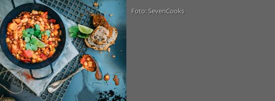 Rezeptbild für "Veganes Kichererbsen-Chili"