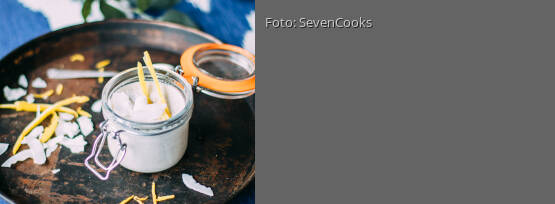 Rezeptbild für "Veganes Kokos Panna Cotta"