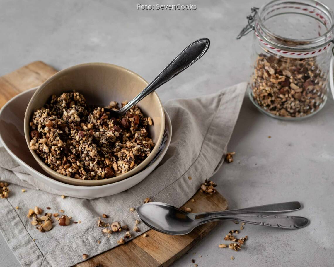 Veganes Rezept: Veganes Müsli ohne Zucker 1