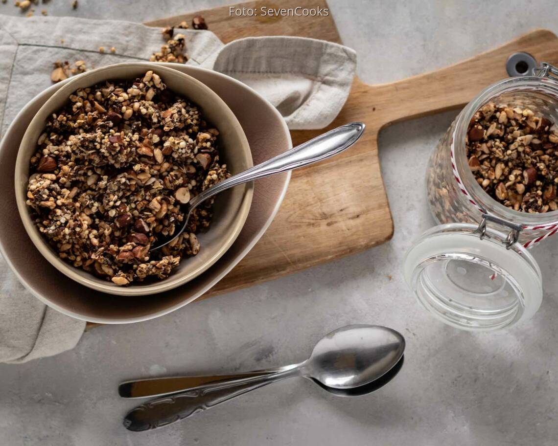 Veganes Rezept: Veganes Müsli ohne Zucker 3