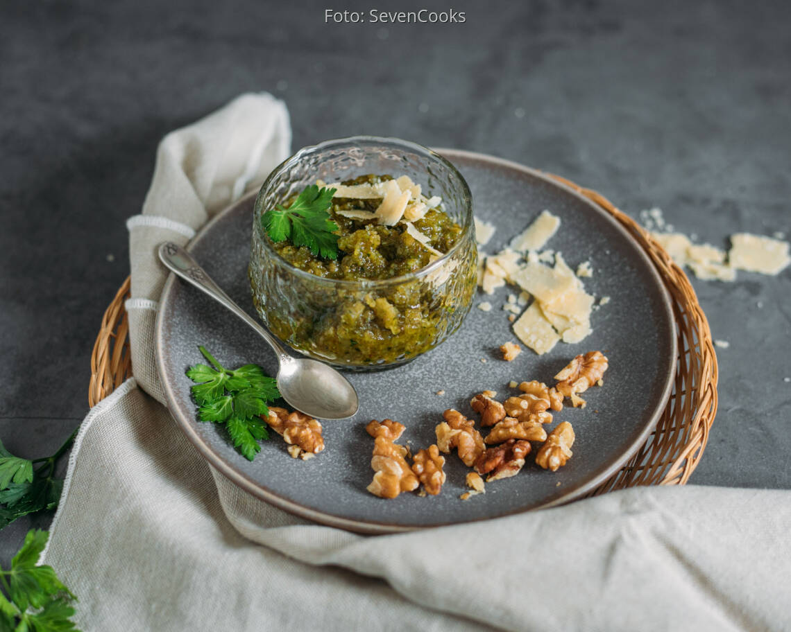 Veganes Rezept: Walnusspesto